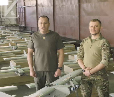 «Українська команда» передала 72 бригаді велику партію літаків-камікадзе, катапульту і ретранслятор