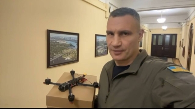 Кличко передав 23 батальйону партію FPV-дронів: «Нехай ця допомога буде внеском у нищення ворога»
