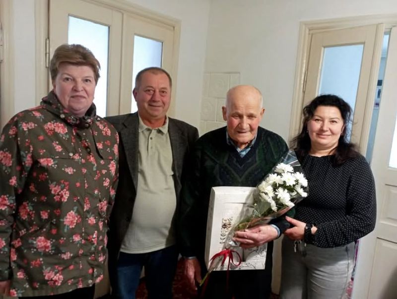 Житель Тернопільщини відзначив поважний ювілей