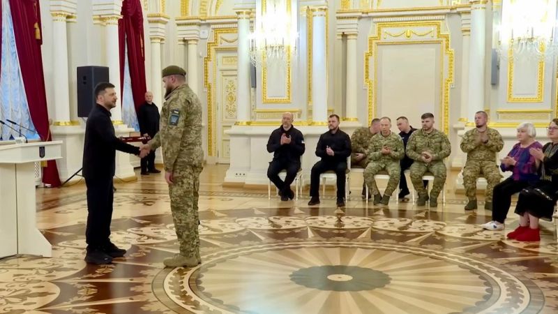 Військовослужбовця з Тернопільщини нагородили орденом «За мужність»