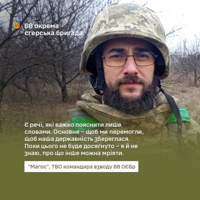 Новини з фронту: історія військового Юрія «Магоса» з Тернопільщини