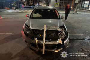 У Тернополі зіткнулися дві іномарки