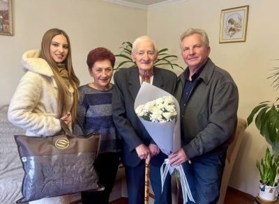 Довгожитель з Тернопільщини відзначив своє 92-річчя