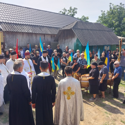 У громаді на Тернопільщині в останню дорогу провели полеглого захисника Степана Галібаша