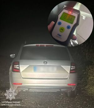 Під час комендантської години у Тернополі поліцейські спіймали водійку &quot;під мухою&quot;