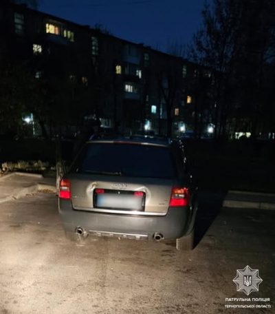 Тернопільські поліцейські виявили автомобіль, який перебував у розшуку
