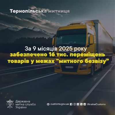 Тернопільська митниця забезпечила 16 тис. переміщень товарів у межах «митного безвізу»
