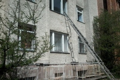 На Тернопільщині горіло приміщення лікарні. Евакуйовували людей
