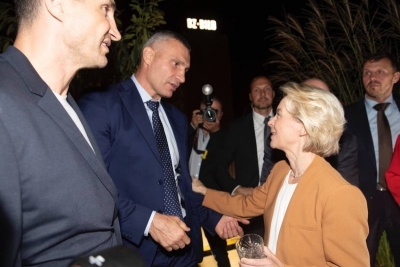 Віталій Кличко зустрівся з Урсулою фон дер Ляєн – обговорювали підтримку вступу України до ЄС