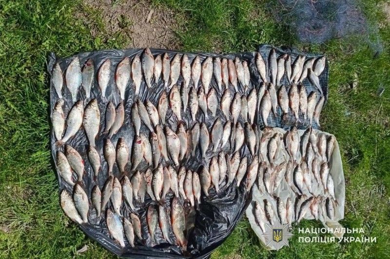 Незаконно виловив риби на понад 200 000 гривень: на Тернопільщині водна поліція викрила браконьєра