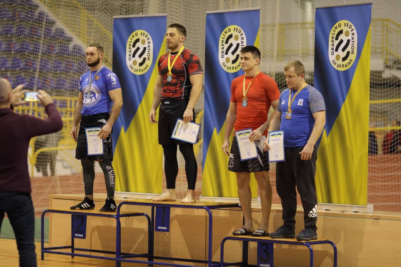 Тернопільська область повернулася з призами Чемпіонату України серед чоловіків та жінок  з грепплінгу