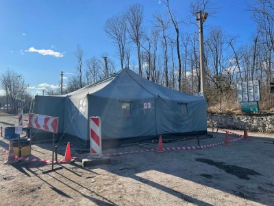 У Тернопільській області на трасі М-30 Стрий – Ізварине запрацював пункт обігріву
