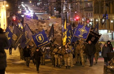 Масштабною смолоскипною ходою, фаєр-шоу та народним віче молодь «Соколу» зі всієї України відзначили свою 123-ю річницю у Тернополі (фоторепортаж)