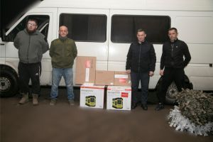 На передову з допомогою: народний депутат Микола Люшняк та волонтери «Української команди» відвідали бійців 105-ї бригади