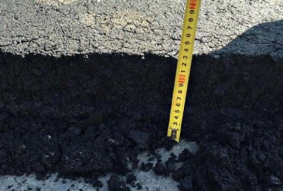 За вихідні на Тернопільщині відремонтували майже дві тисячі квадратних метрів дороги