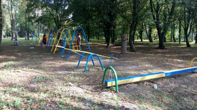 &quot;Працювала всього тиждень&quot;: на Тернопільщині невідомі зламали дитячу карусель