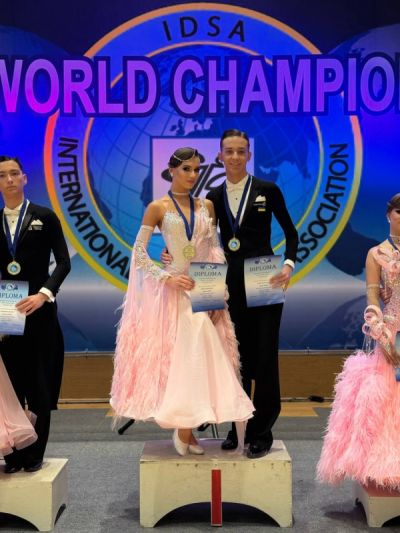 Тернополянин став переможцем World Championship 2025 IDSA зі спортивних бальних танців