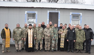 Капелани з Тернопільщини – на передовій в околицях Лисичанська