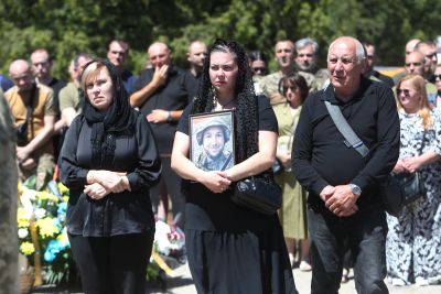 У Тернополі поховали боксера та розвідника Богдана Трембу, який 9 місяців боровся за життя (фоторепортаж)