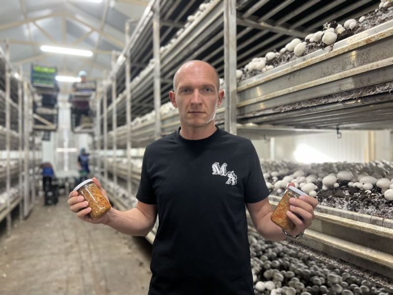 На Тернопільщині ферма Fungi Farm запустила виробництво грибної ікри для воїнів