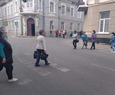 На Тернопільщині люди протестують проти &quot;червоної зони&quot;