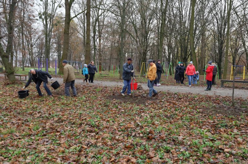 На Тернопільщині в пам&#039;ять про Героїв висадили клени