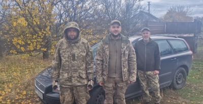 Воїни на Куп’янському напрямку отримали автівку від Миколи Люшняка
