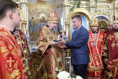 «Молилися за Перемогу, наших Героїв та духовну єдність українського народу» – Михайло Головко подякував Митрополиту Епіфанію за візит на Тернопільщину