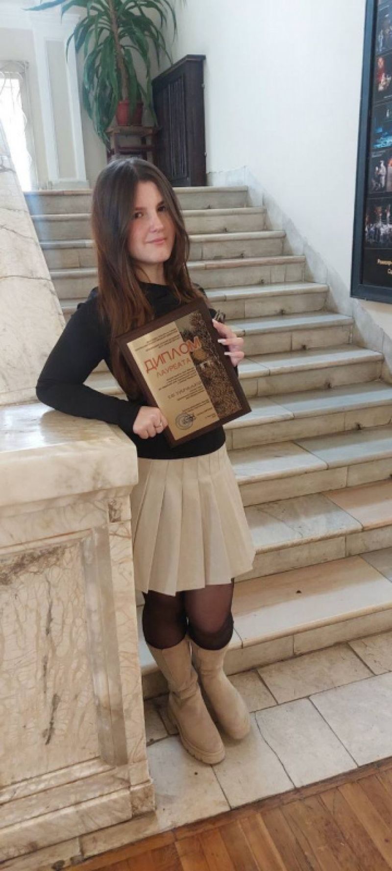 13-річну художницю з Тернополя відзначили премією імені Івана Марчука