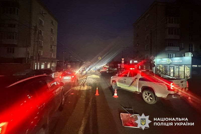 У Тернополі на пішохідному переході збили жінку