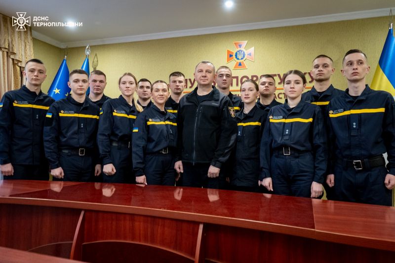 У команді рятувальників Тернопільщини - нові обличчя