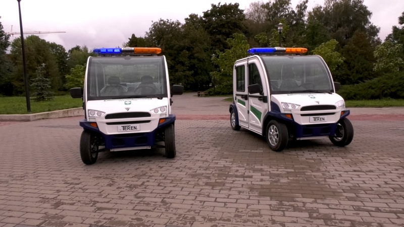 Тернопільська муніципальна інспекція патрулюватиме місто електрокарами (фото)