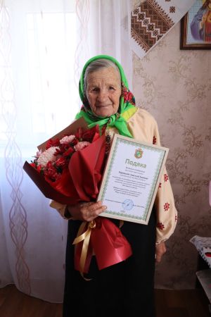 Довгожителька з Тернопільщини відзначила своє 100-річчя
