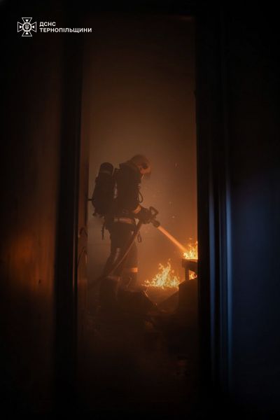 На Тернопільщині рятувальники ліквідовували пожежі та надавали допомогу населенню