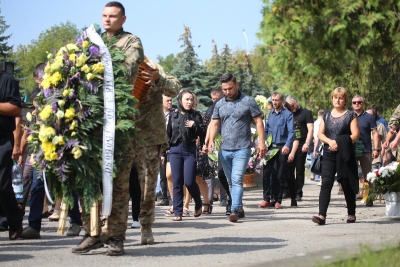 У Тернополі прощалися з депутатом Тернопільської обласної ради Іваном Мурином (фоторепортаж)