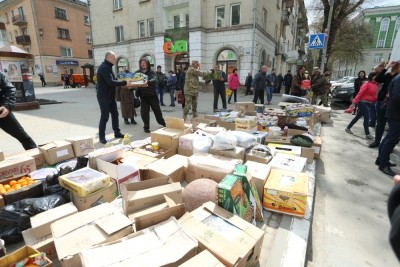 З Тернополя у АТО вирушив &quot;Великодній кошик&quot;