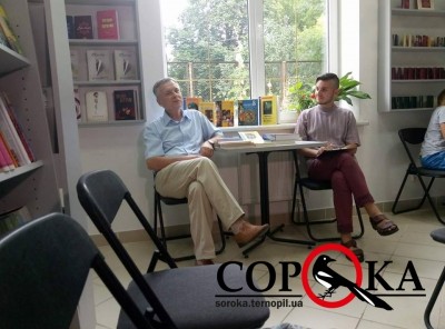 Творча зустріч з Василем Тадеєвим відбулась у тернопільському «Домі книги»