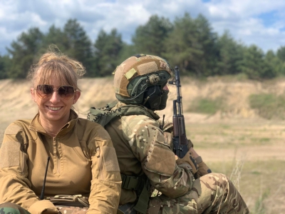 «У нас один варіант – перемога»: волонтерка з Тернополя вже два місяці перебуває на передовій