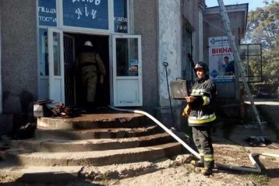 На Тернопіллі горіло кафе "День і ніч"