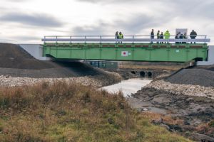 На Тернопільщині завершили будівництво мосту через річку Гнізна