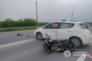 52 аварії за участі мопедів і мотоциклів зареєстрували на Тернопільщині