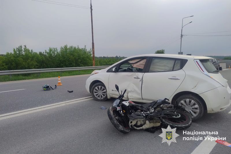 52 аварії за участі мопедів і мотоциклів зареєстрували на Тернопільщині