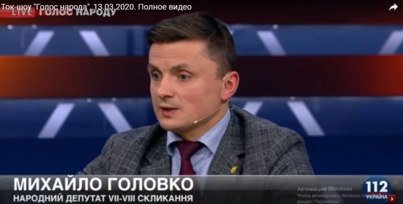 «Україна вразливіша до коронавірусу, адже у державі роками знищували медичну галузь», – Михайло Головко