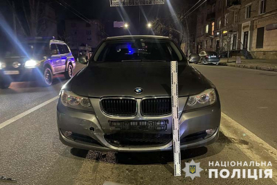У центрі Тернополі не розминулися дві іномарки
