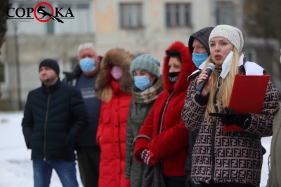 У Тернополі громадські організації закликали владу не підвищувати тарифи (фоторепортаж)