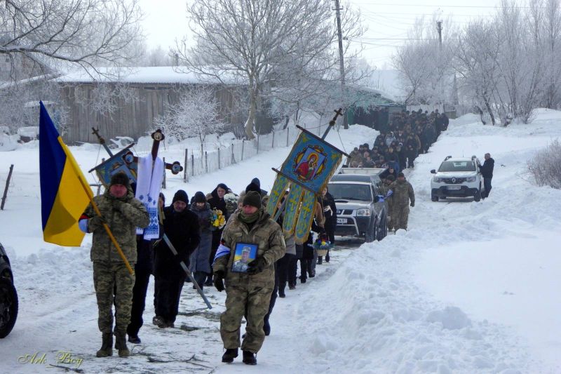 На Тернопільщині поховали воїна, який загинув на Запоріжжі