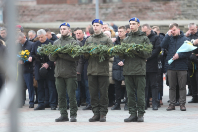10 річниця Революції гідності: у Тернополі вшанували пам&#039;ять Героїв Небесної Сотні (фоторепортаж)
