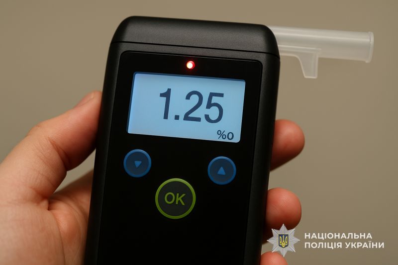 П&#039;яний водій намагався підкупити тернопільських поліцейських