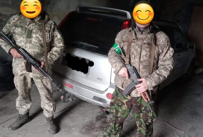 Ще один автомобіль передав для ЗСУ Микола Люшняк, аби протитанкісти знищували ворога