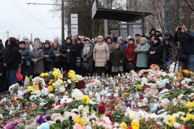 Дев’ять днів болю: у Тернополі помолилися за жертв російської атаки (фото)